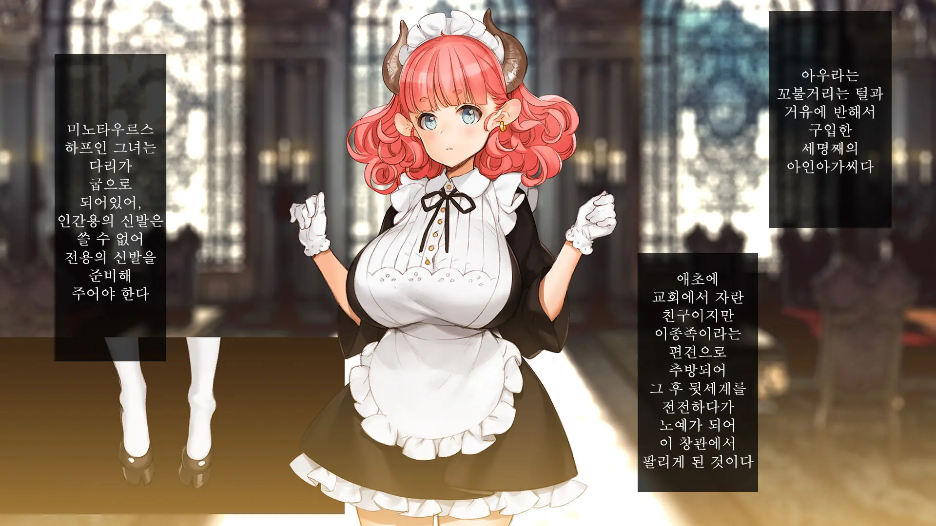 Himitsu No Shoukan De Ajin Maid O HD | 비밀의 창관에서 아인 메이드를
